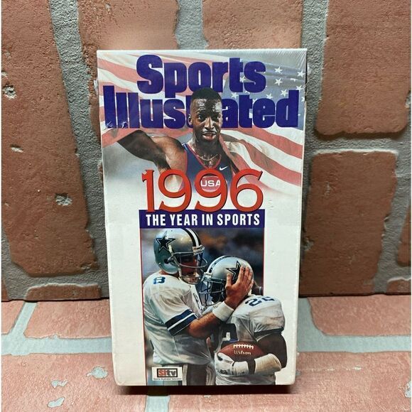 Sealed!! Sports Illustrated 1996 The Year In Sports VHS VCR Video Tape Go Sports - Picture 1 of 4